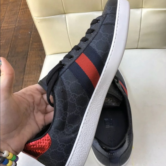 Jordan Other - Gucci ace superme webbed low
